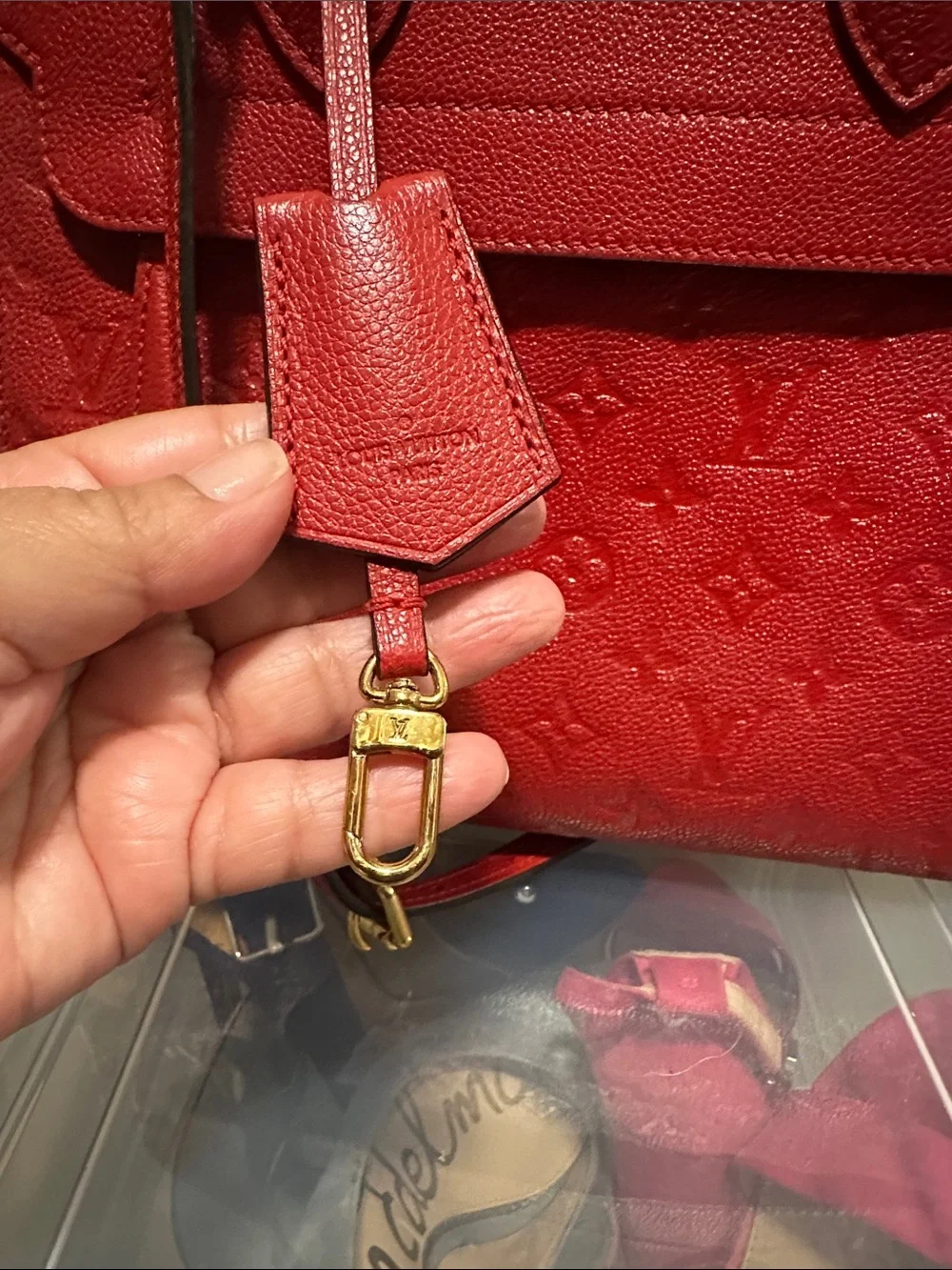 LOUIS VUITTON MONOGRAM EMPREINTE PONT NEUF MM